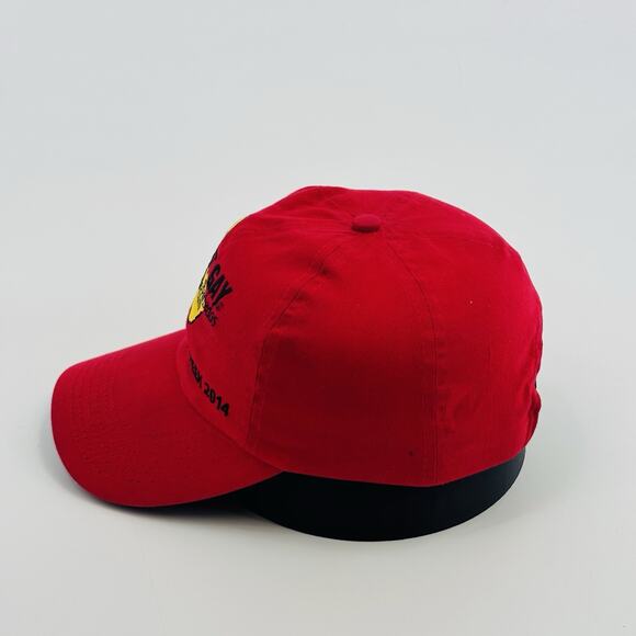 Mount Gay Barbados Rum Hat Red Strapback 2014 Bayfield Race Week Regatta Sailing - Picture 2 of 6